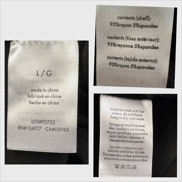 WEWOREWHAT By REVOLVE Womens Black CUTOUT Stretch Jersey Tank Sz L Whimsy Grunge - Picture 6 of 9